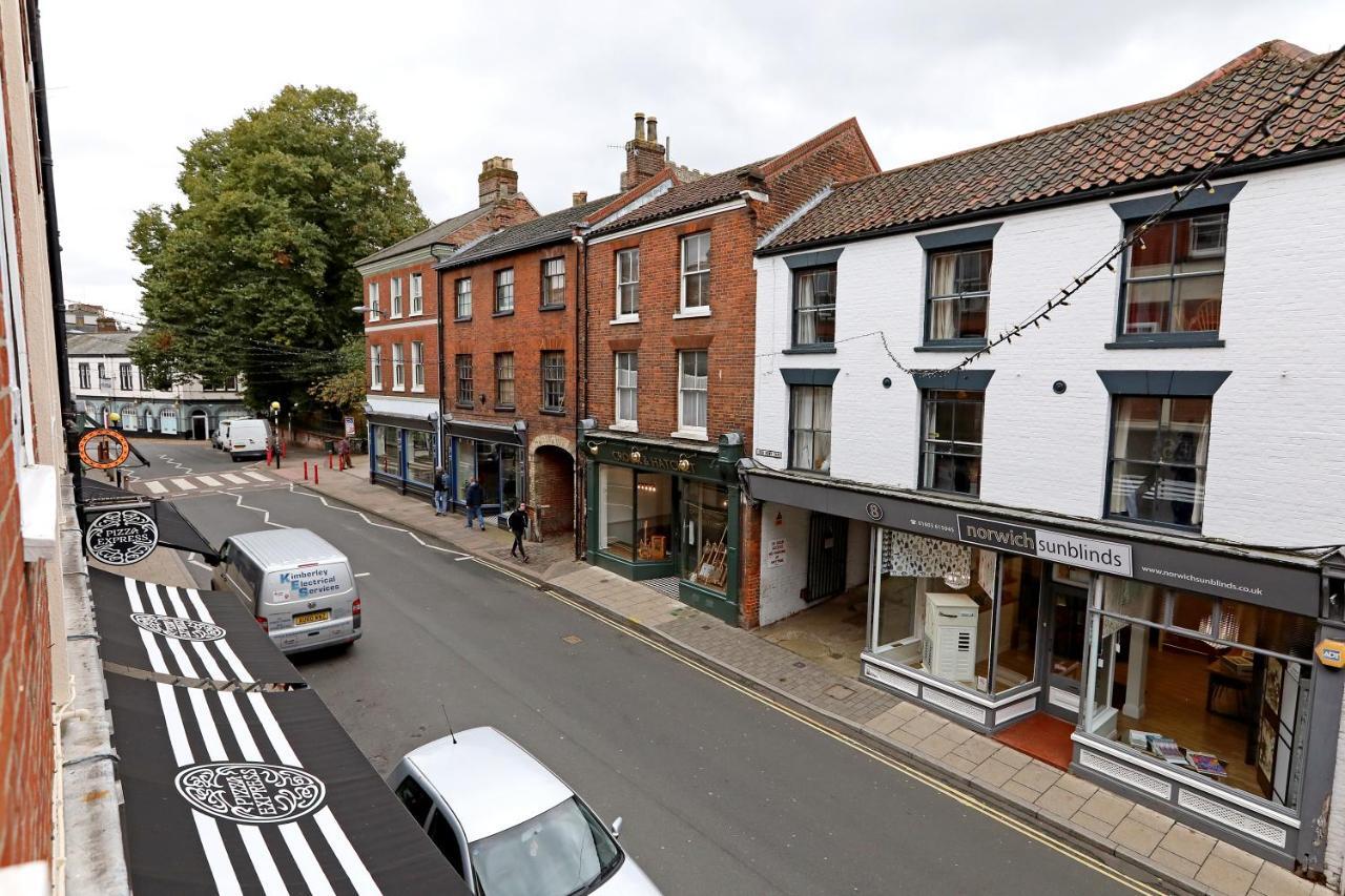 Elegant Norwich Apartment In The Lanes W Parking Luaran gambar